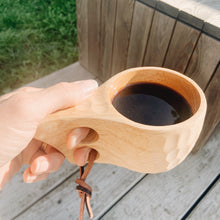Load image into Gallery viewer, Handmade Nordic Kuksa Coffee Cup
